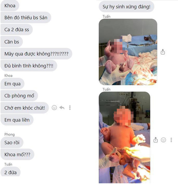 Sở Y tế TP.HCM vào cuộc xác minh vụ bác sĩ nhường máy thở của ba mẹ để cứu sản phụ song thai - Ảnh 2.
