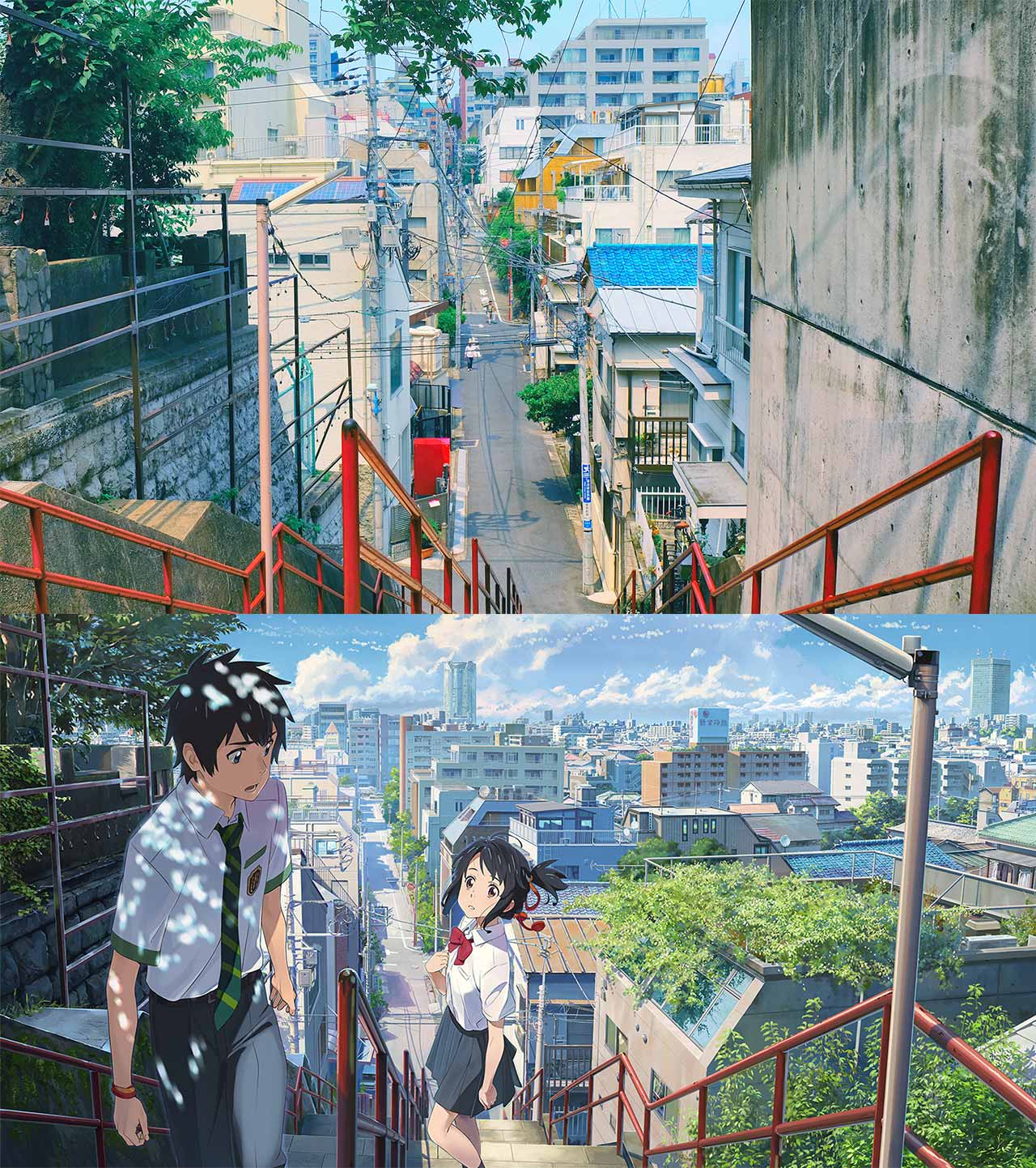 U mê chùm ảnh các địa điểm nổi tiếng Nhật Bản lên anime Your Name: Vẻ đẹp nao lòng không khác gì đời thực! - Ảnh 11.