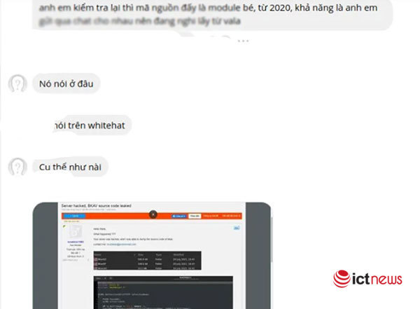 BKAV n&oacute;i g&igrave; trước th&ocirc;ng tin log chat nội bộ của c&ocirc;ng ty bị lộ? - Ảnh 1.
