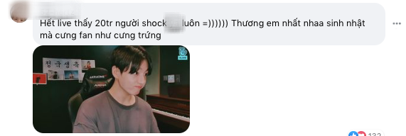 Jungkook (BTS) livestream thu về lượng tương tác siêu khủng, phá vỡ luôn kỷ lục của bản thân trên Vlive - Ảnh 6.