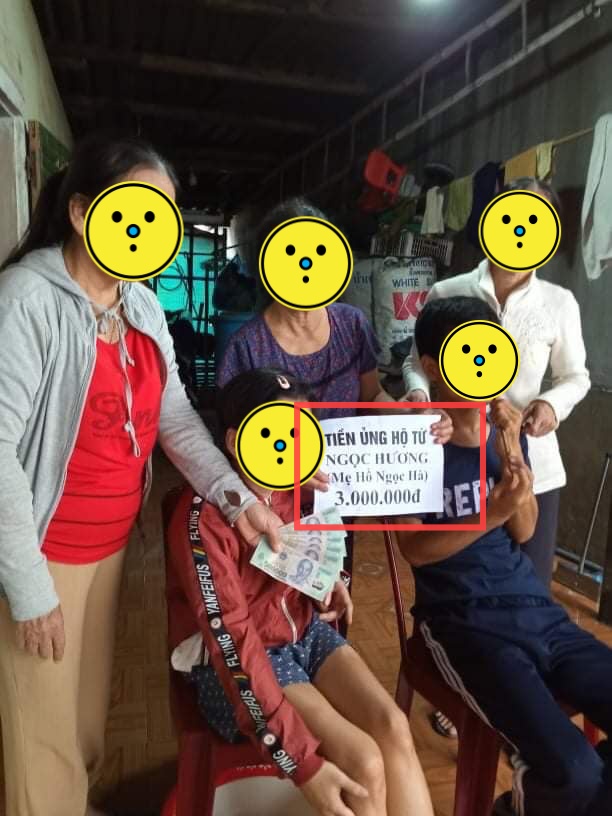 Đến mẹ Hà Hồ bị soi chi tiết gây tranh cãi, chỉ ghi tên cá nhân và con gái khi phát tiền trong đợt cứu trợ miền Trung? - Ảnh 2. Đến mẹ Hà Hồ bị soi chi tiết gây tranh cãi, chỉ ghi tên cá nhân và con gái khi phát tiền trong đợt cứu trợ miền Trung? - Ảnh 2.