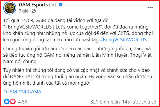 Riot Games Chính Thức Gạch Tên Vcs Ra Khỏi Cktg 2021: 2 Đội Việt Nam Không  Cần Thi Đấu Vẫn Được Nhận Tiền Thưởng?