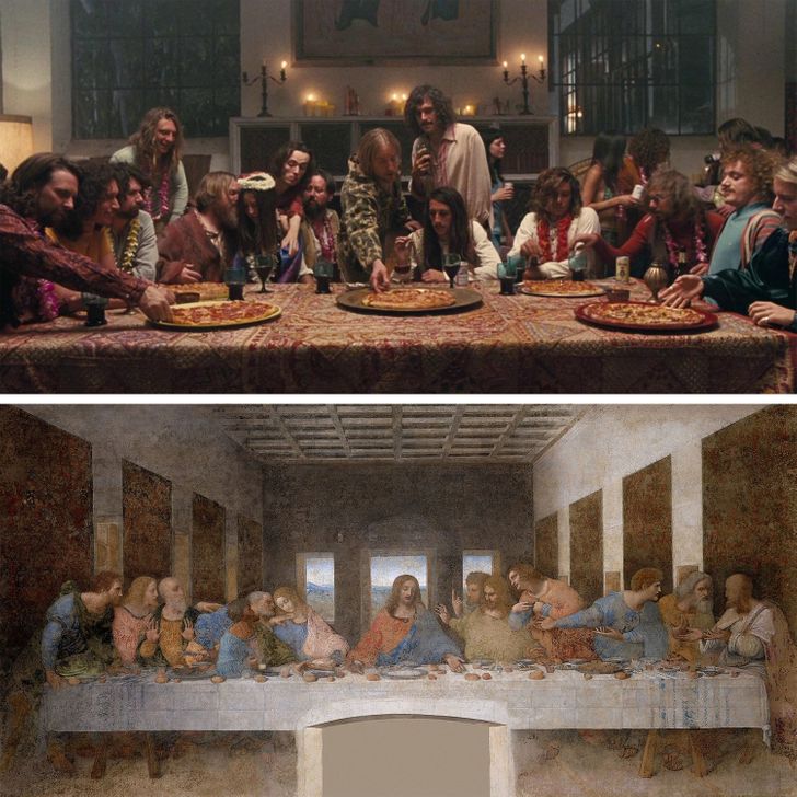 13 cảnh phim gây kinh ngạc tột độ vì bắt chước những bức họa huyền thoại: Xuất sắc đến khó phân biệt, nâng tầm cả nội dung phim! - Ảnh 7. 13 cảnh phim gây kinh ngạc tột độ vì bắt chước những bức họa huyền thoại: Xuất sắc đến khó phân biệt, nâng tầm cả nội dung phim! - Ảnh 7.