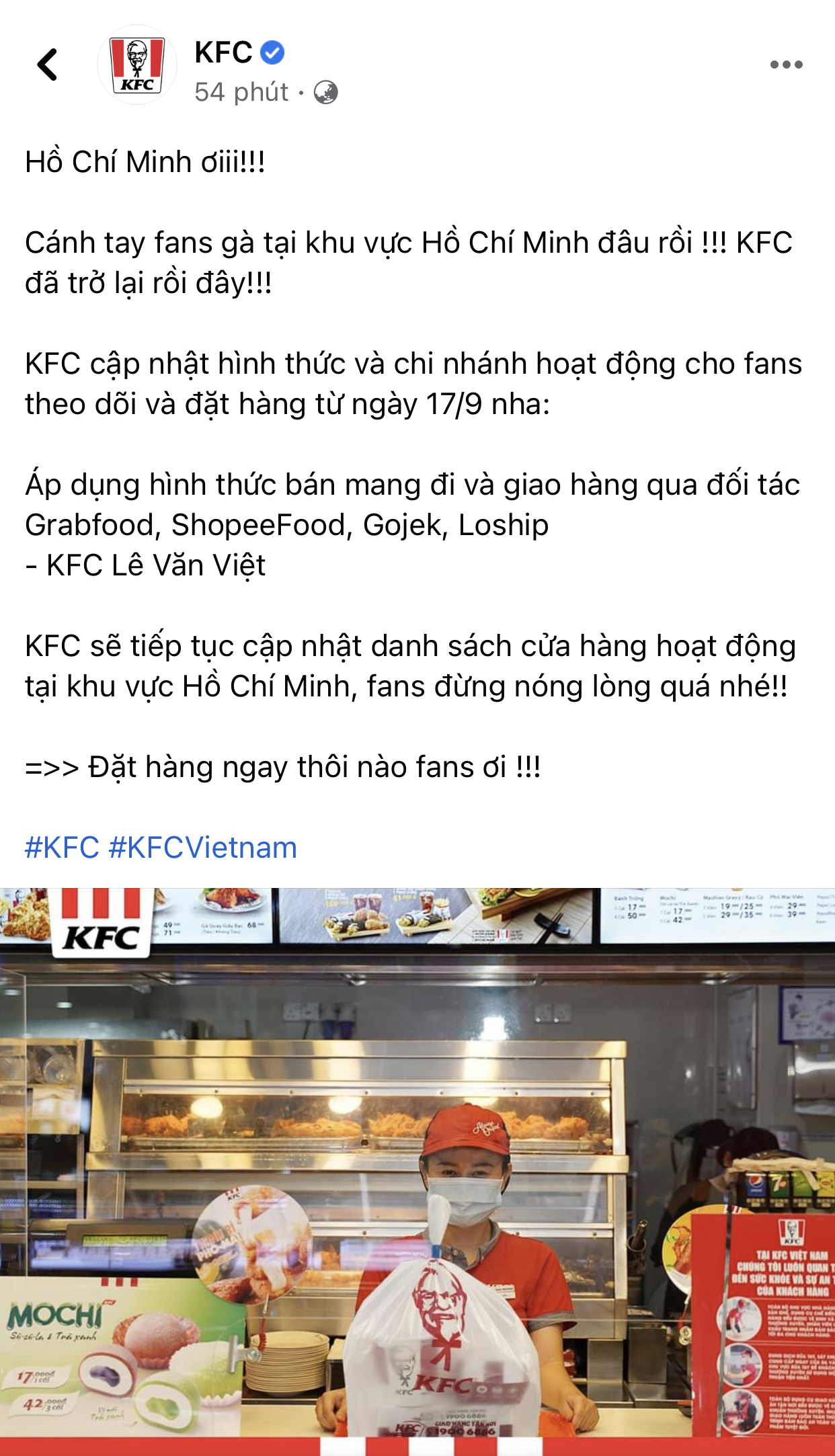 HOT: 10 hãng thức ăn nhanh đình đám nhất Việt Nam thông báo thời gian mở cửa trở lại, Sài Gòn có 2 nơi duy nhất comeback - Ảnh 6.