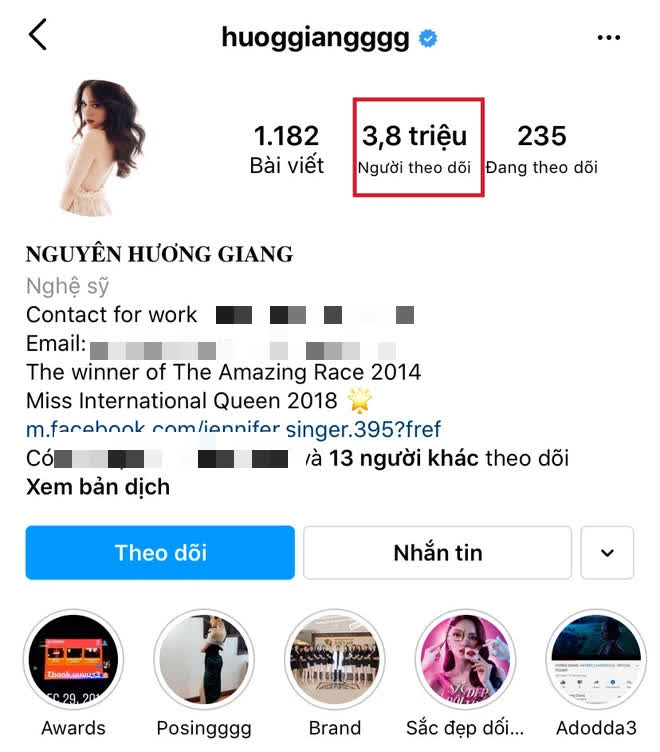 1 nàng hậu nổi tiếng Vbiz bỗng mất 200 ngàn follow, lý do là gì? - Ảnh 2.