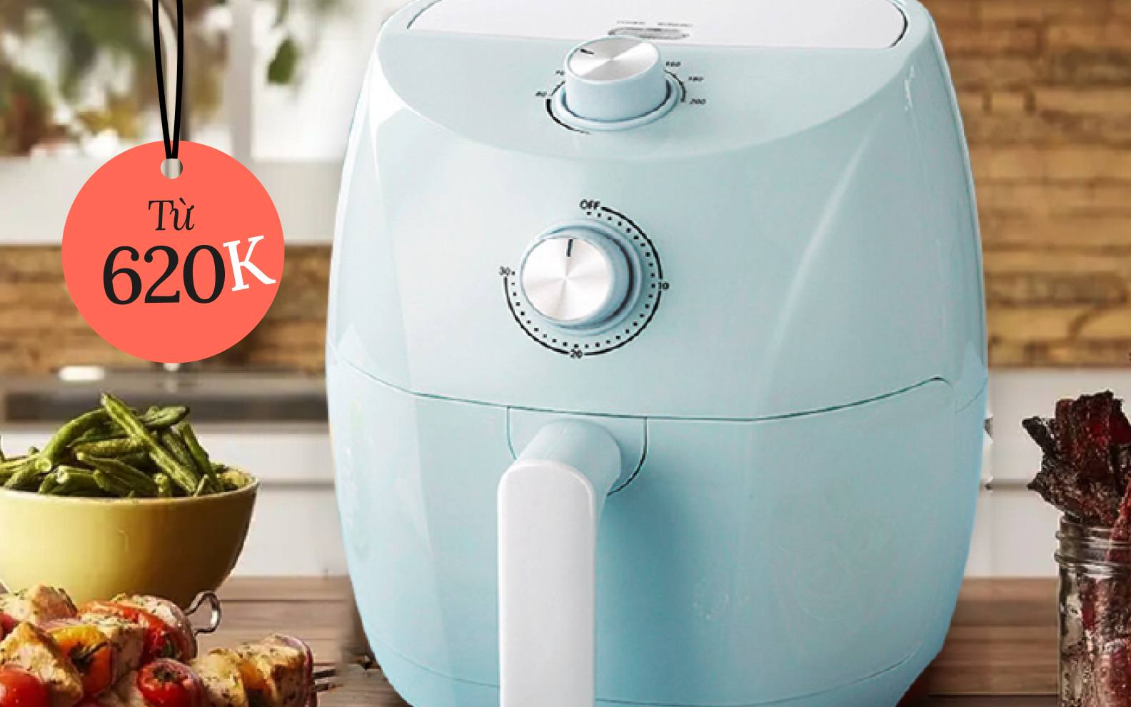 3 nồi chiên không dầu nội địa Trung size "khủng" mà giá rẻ ngỡ ngàng, bảo sao chị em mua ầm ầm dù vẫn có nhược điểm