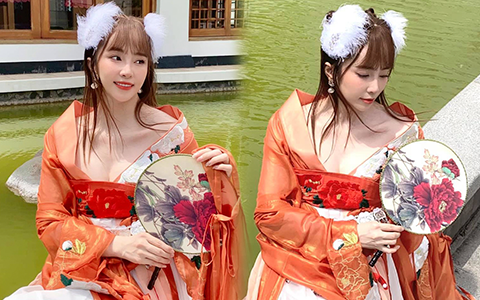 Cứ đến mùa cosplay là trông Quỳnh Nga lại "ảo ma Canada", lỗi không phải vì đồ cổ trang, lỗi là do app!