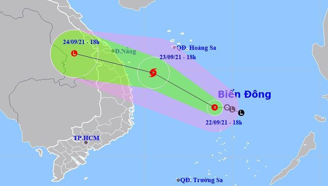 Áp thấp nhiệt đới có thể mạnh lên thành bão, mức độ nguy hiểm cao, di chuyển rất nhanh - Ảnh 1.