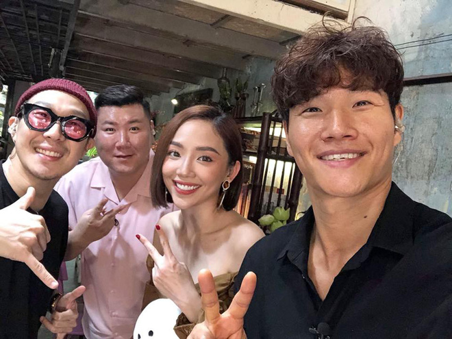 Sao Việt đọ sắc cùng dàn Running Man Hàn: Tóc Tiên rạng rỡ bên Jong Kook, Ngô Kiến Huy có chiếm spotlight? - Ảnh 3.