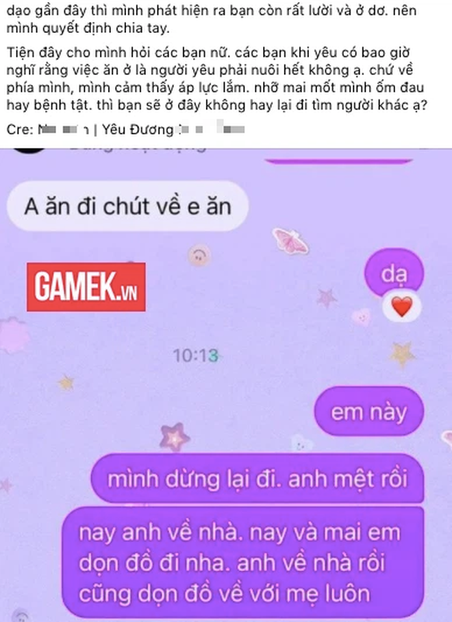 Sống chung nhưng không góp sinh hoạt phí, còn lấy tiền để nạp game, nữ game thủ bị người yêu chia tay sau 2 tháng - Ảnh 4.