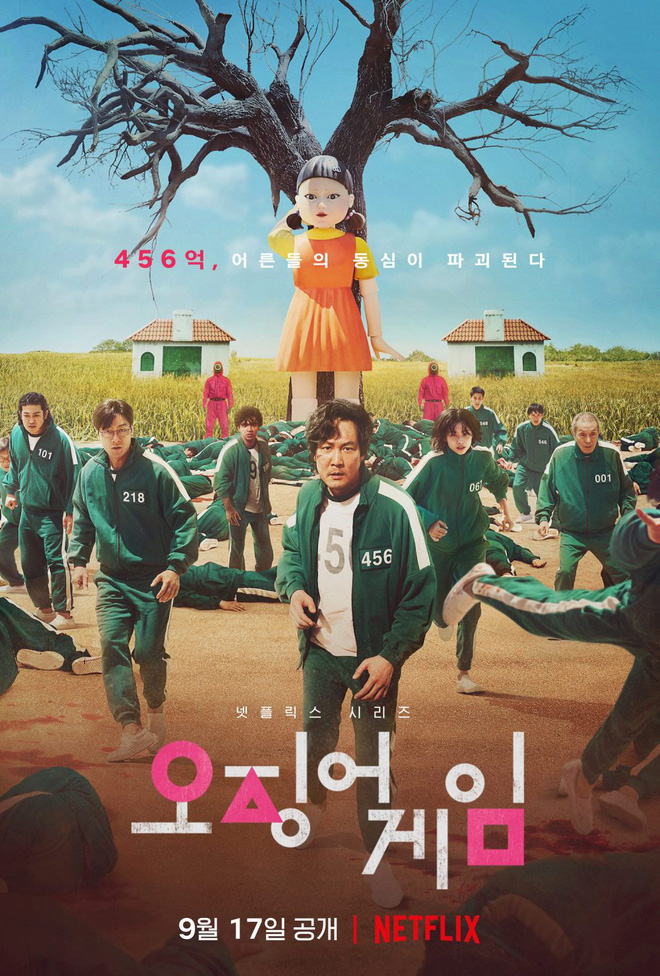 Vì sao bộ phim Hàn Quốc Squid Game gây bão mạng xã hội