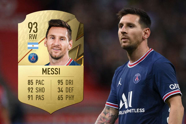 Top 100 cầu thủ mạnh nhất trong FIFA 22, Lionel Messi vẫn vô đối - Ảnh 1.