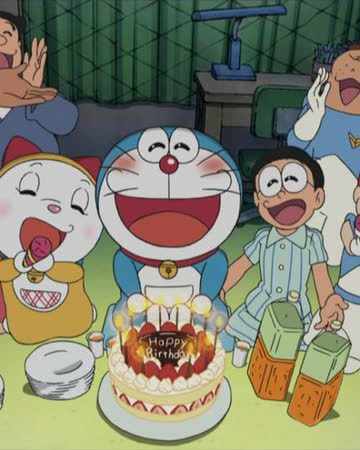 Hôm nay chính là sinh nhật của Doraemon  chú mèo máy nổi tiếng nhất thế  giới