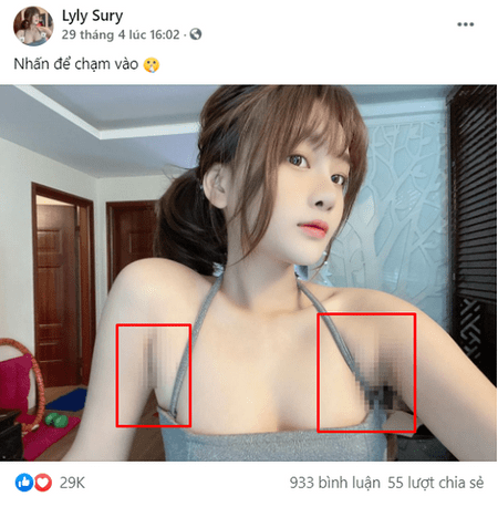 Chụp hình sexy rồi che đi chỗ hở, liệu có thành trend mới của các nữ streamer? - Ảnh 2.