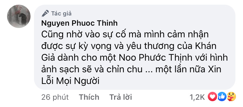 Noo Phước Thịnh xin lỗi khán giả vì bài đăng sặc mùi 18+, cảm nhận 1 điều sau sự cố - Ảnh 3. Noo Phước Thịnh xin lỗi khán giả vì bài đăng sặc mùi 18+, cảm nhận 1 điều sau sự cố - Ảnh 3.