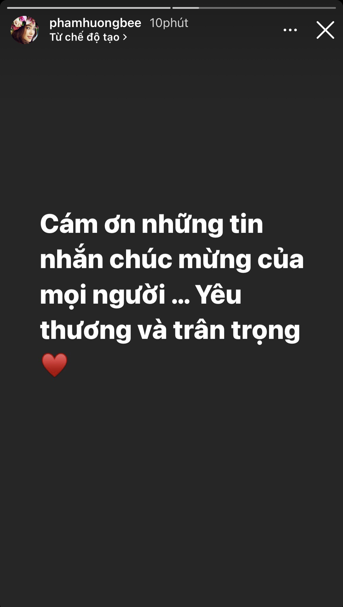 Phạm Hương có chia sẻ đầu tiên sau khi công khai nhóc tỳ thứ 2, phản ứng của anh cả Maximus và dàn sao Vbiz gây chú ý - Ảnh 2. Phạm Hương có chia sẻ đầu tiên sau khi công khai nhóc tỳ thứ 2, phản ứng của anh cả Maximus và dàn sao Vbiz gây chú ý - Ảnh 2.
