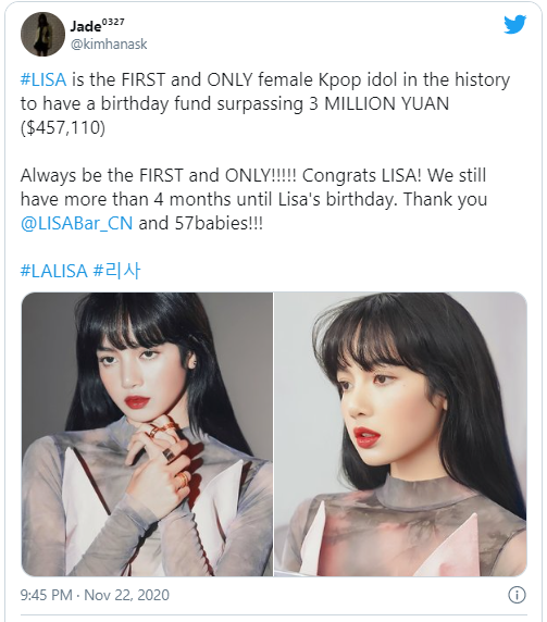 21 t&agrave;i khoản fanclub sao H&agrave;n tại Trung bị kho&aacute;, tội nhất l&agrave; Lisa (BLACKPINK) đến s&aacute;t ng&agrave;y debut solo c&ograve;n gặp họa - Ảnh 4.