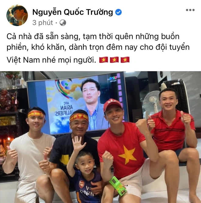 HHen Niê, Khánh Vân hừng hực khí thế cổ vũ tuyển Việt Nam, cả showbiz cùng hướng về sân Mỹ Đình không khán giả - Ảnh 4.