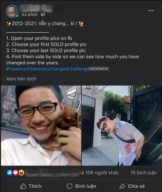 Trend cũ How Much Have You Changed Challenge chính thức quay lại làm dậy sóng Facebook, xem 2021 đã khiến bạn lột xác như thế nào? - Ảnh 8.