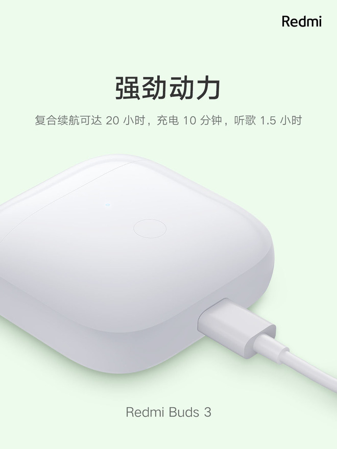 Xiaomi ra mắt tai nghe không dây giá rẻ: Thiết kế giống AirPods, chống nước IP54, pin 20 giờ, giá chỉ 550K - Ảnh 3.