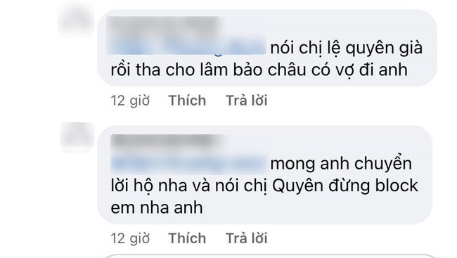 Bị công kích già rồi tha cho Lâm Bảo Châu lấy vợ, Lệ Quyên dằn mặt bằng 1 câu đầy thâm thuý! - Ảnh 4.