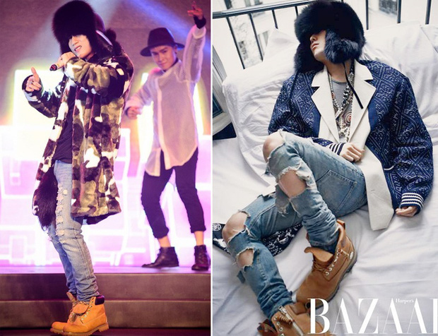 Chim bay mỏi cánh chim dừng, đã trùng outfit thì chỉ có thể là Sơn Tùng và G-Dragon - Ảnh 2.