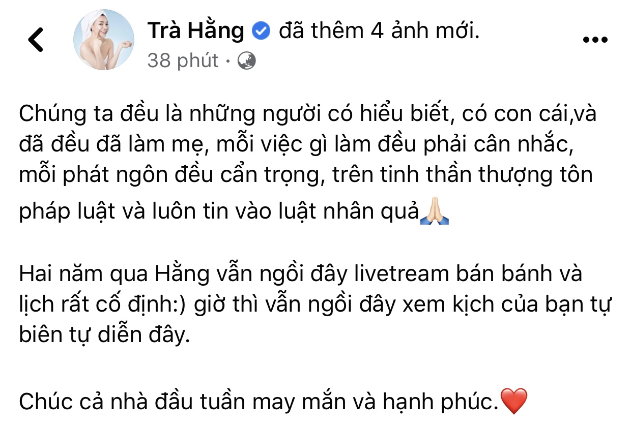 Bị 1 Hoa hậu tố quỵt nợ 2,5 tỷ đồng, Trà Ngọc Hằng chính thức lên tiếng: Ngồi đây xem kịch của bạn, tự biên tự diễn - Ảnh 5.