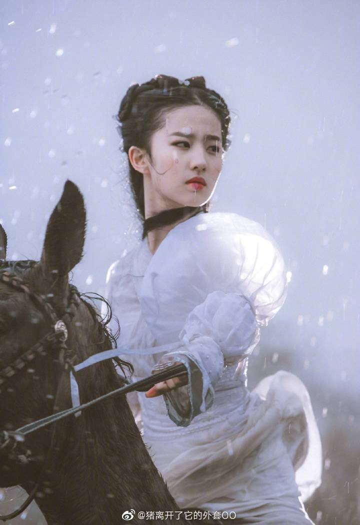 Bộ ảnh cưỡi ngựa dưới mưa đẹp kinh điển của Lưu Diệc Phi: Visual thần tiên nhưng bị xoá không thương tiếc vì lý do nhạy cảm - Ảnh 3.