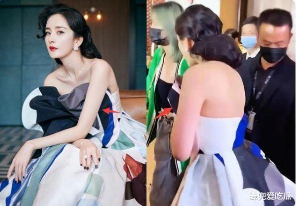 Kh&ocirc;ng thể tin nổi bức h&igrave;nh chụp tấm lưng nần nẫn n&agrave;y l&agrave; của Dương Mịch, ng&atilde; ngửa khi k&eacute;o tới ảnh photoshop - Ảnh 4.