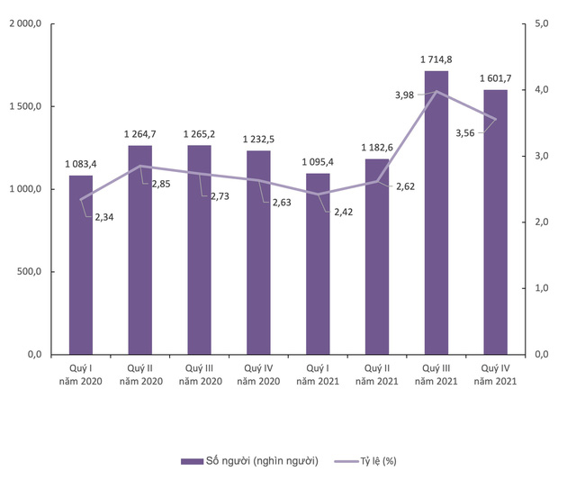 Tốc độ tăng thu nhập bình quân của Hà Nội thấp hơn TP.HCM 4,4 lần, còn tỷ lệ thất nghiệp của người dân TP.HCM gấp mấy lần Hà Nội? - Ảnh 2.