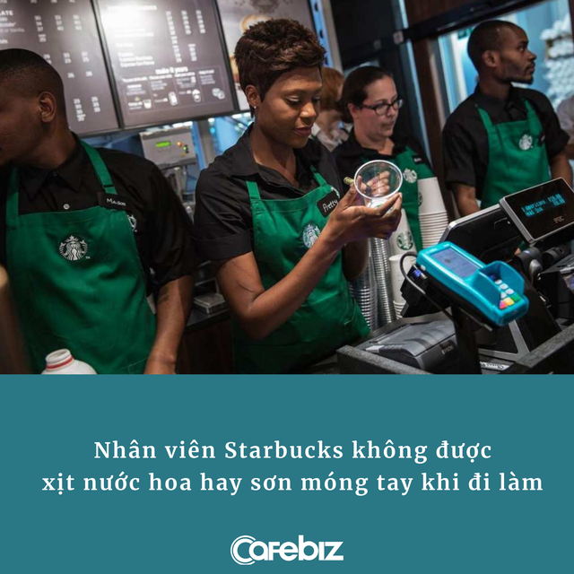 Luật ngầm trong mỗi cửa hàng Starbucks khiến nhân viên không được xịt nước hoa, sơn móng tay hay… nhíu mày, đọc xong chỉ muốn tiền đình! - Ảnh 2.