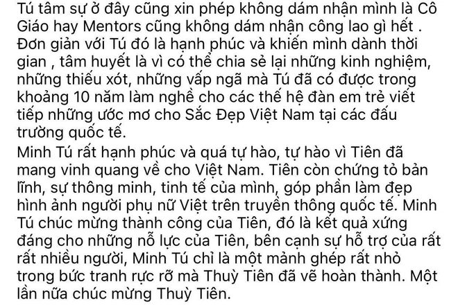 Minh T&uacute; từng do dự khi nhận Thuỳ Ti&ecirc;n l&agrave;m học tr&ograve;, l&yacute; do đằng sau bất ngờ được h&eacute; lộ g&acirc;y x&uacute;c động - Ảnh 3.