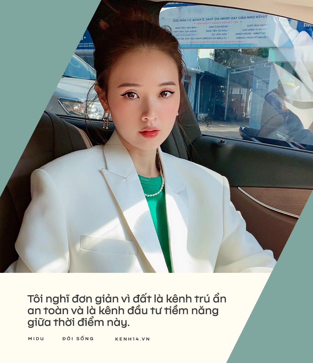 Gặp Midu nghe chuyện buôn đất làm giàu: Chờ tới lúc người ta sốt đất mới đầu tư thì muộn rồi! - Ảnh 4. Gặp Midu nghe chuyện buôn đất làm giàu: Chờ tới lúc người ta sốt đất mới đầu tư thì muộn rồi! - Ảnh 4.