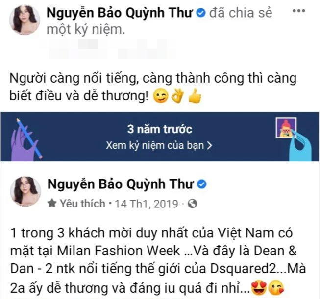 Quỳnh Thư có chia sẻ đầu tiên giữa ồn ào tiểu tam: Người càng nổi tiếng, càng thành công thì càng biết điều và dễ thương - Ảnh 2. Quỳnh Thư có chia sẻ đầu tiên giữa ồn ào tiểu tam: Người càng nổi tiếng, càng thành công thì càng biết điều và dễ thương - Ảnh 2.
