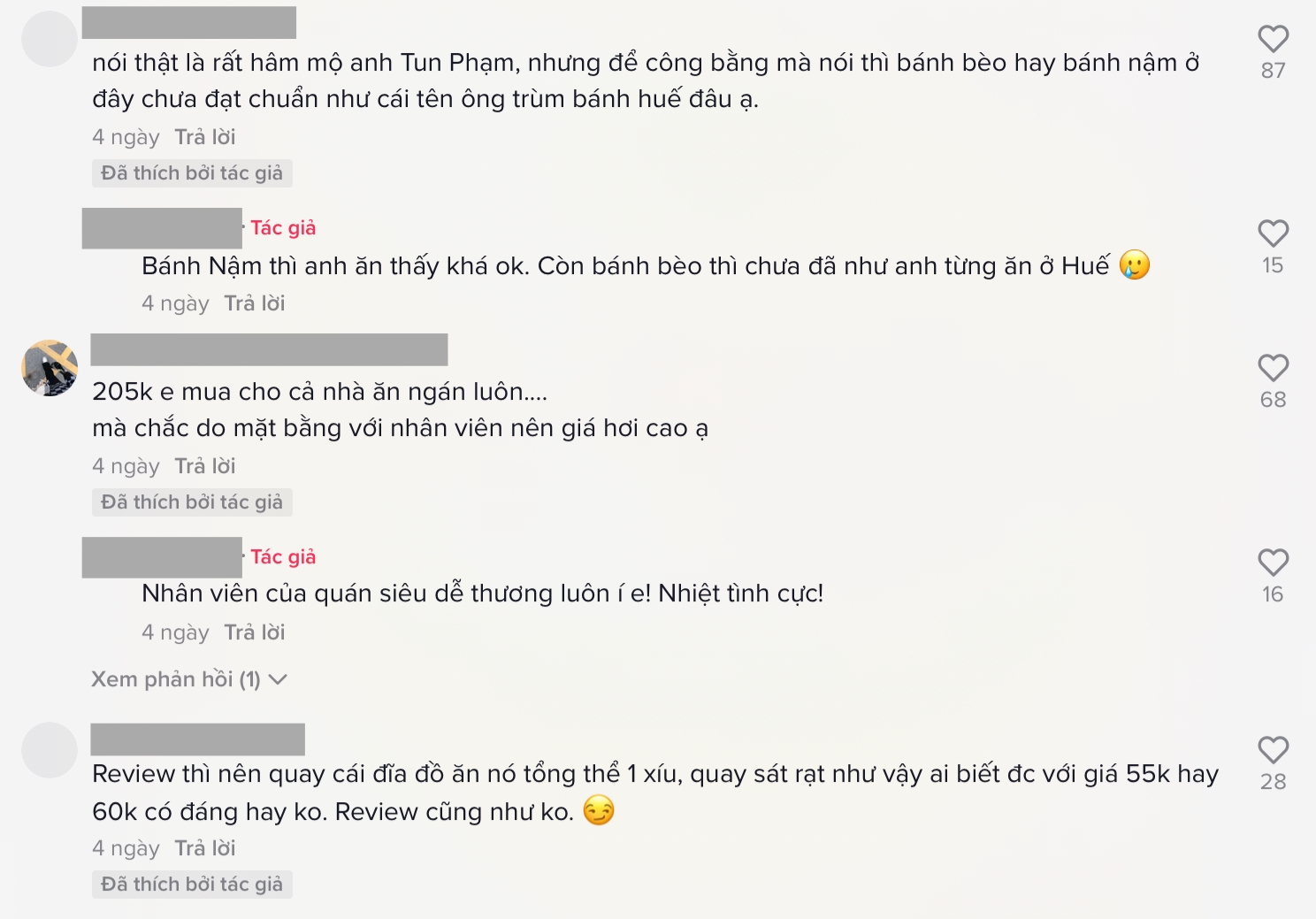 CĂNG: Một thanh niên review tiệm bánh Huế của Tun Phạm cho 8/10 điểm bị netizen tố nhận tiền nên khen thế à? - Ảnh 6.