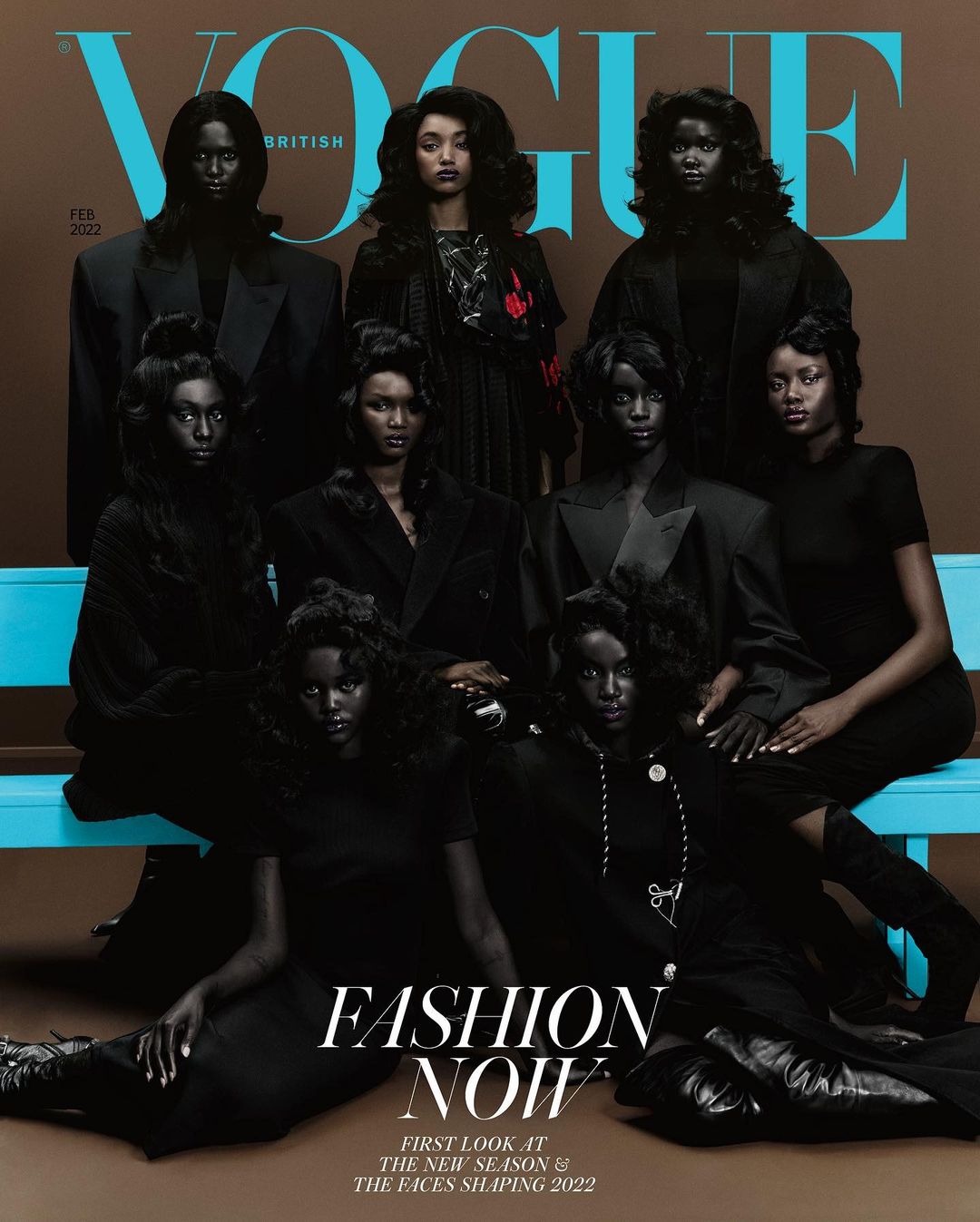 Lần đầu tiên có 9 người mẫu da màu đồng loạt xuất hiện trên bìa Vogue, từng bước xoá bỏ vấn nạn kỳ thị sắc tộc trong thời trang - Ảnh 2.