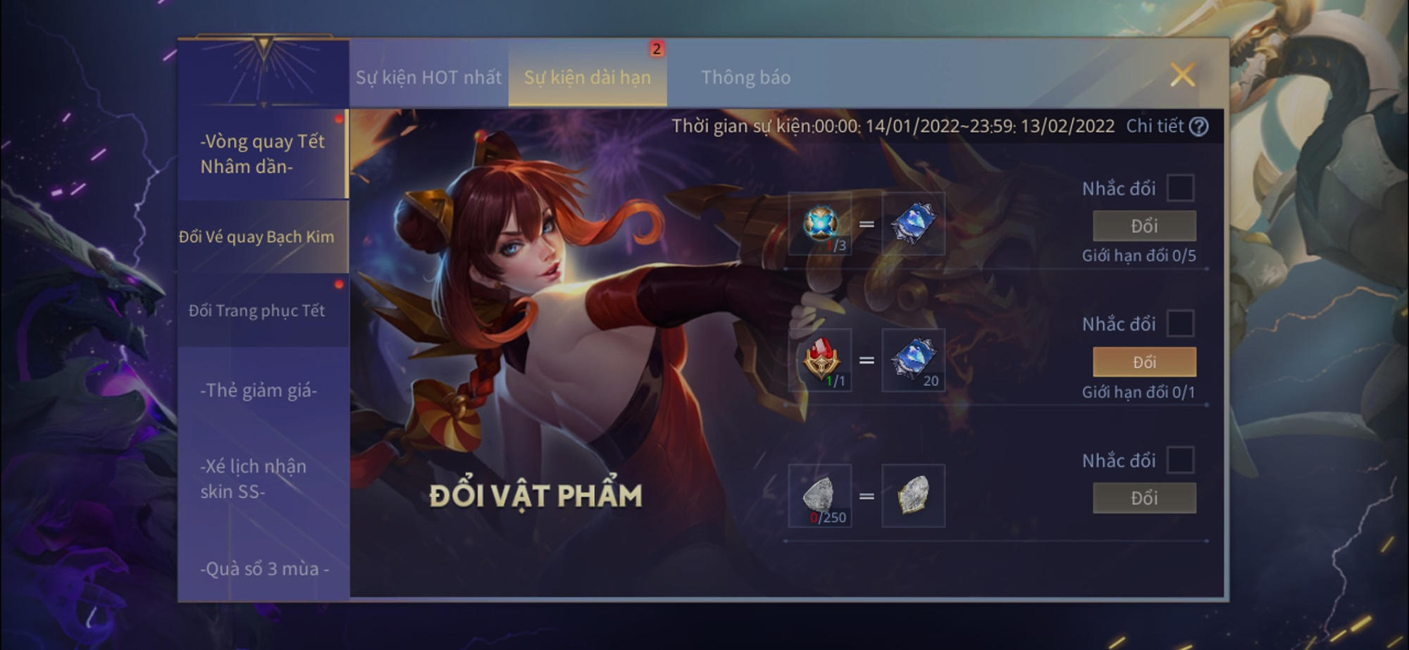 Nhiều game thủ Li&ecirc;n Qu&acirc;n đổi Đ&aacute; Qu&yacute; nhận về skin SS Tuyệt Sắc từ sự kiện mới, nhưng muốn tham gia phải biết r&otilde; điều n&agrave;y! - Ảnh 3.