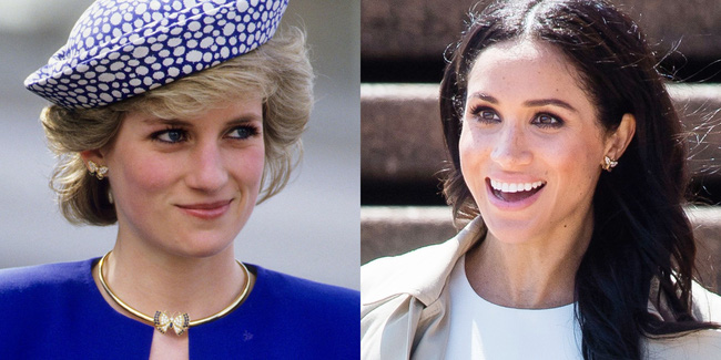 Không thua kém Công nương Kate, Meghan được thừa hưởng loạt báu vật từ mẹ chồng Diana, nổi tiếng nhất là món đồ này - Ảnh 4.