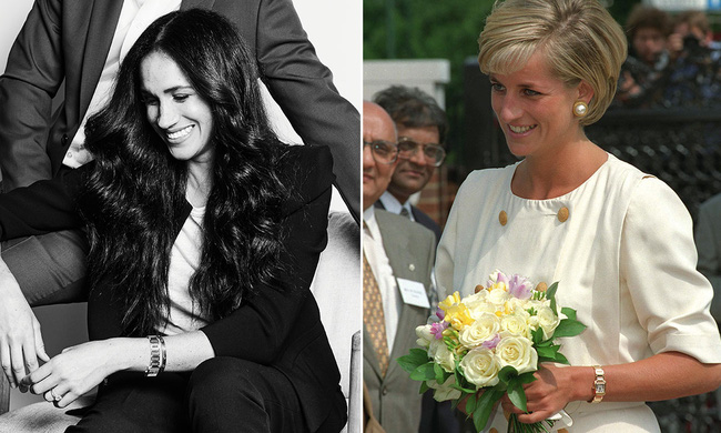 Không thua kém Công nương Kate, Meghan được thừa hưởng loạt báu vật từ mẹ chồng Diana, nổi tiếng nhất là món đồ này - Ảnh 7.