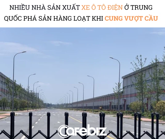 Làm xe điện có dễ xơi không, nhìn vào Trung Quốc sẽ thấy rõ: Sau cơn điên người người, nhà nhà làm xe điện là hàng trăm công ty phá sản, nhiều nhà máy tỷ USD thành bãi rác - Ảnh 2.