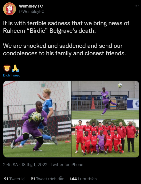 Cầu thủ người Trinidad và Tobago tử vong thương tâm bởi một hành động nguy hiểm nhưng nhiều người vẫn thích làm - Ảnh 3.