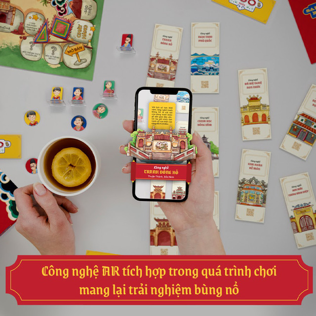 Ra mắt bộ board game có 1-0-2 kết hợp ý tưởng truyền thống Việt Nam với công nghệ AR hiện đại cho dân Truyền thông - Marketing - Ảnh 3.