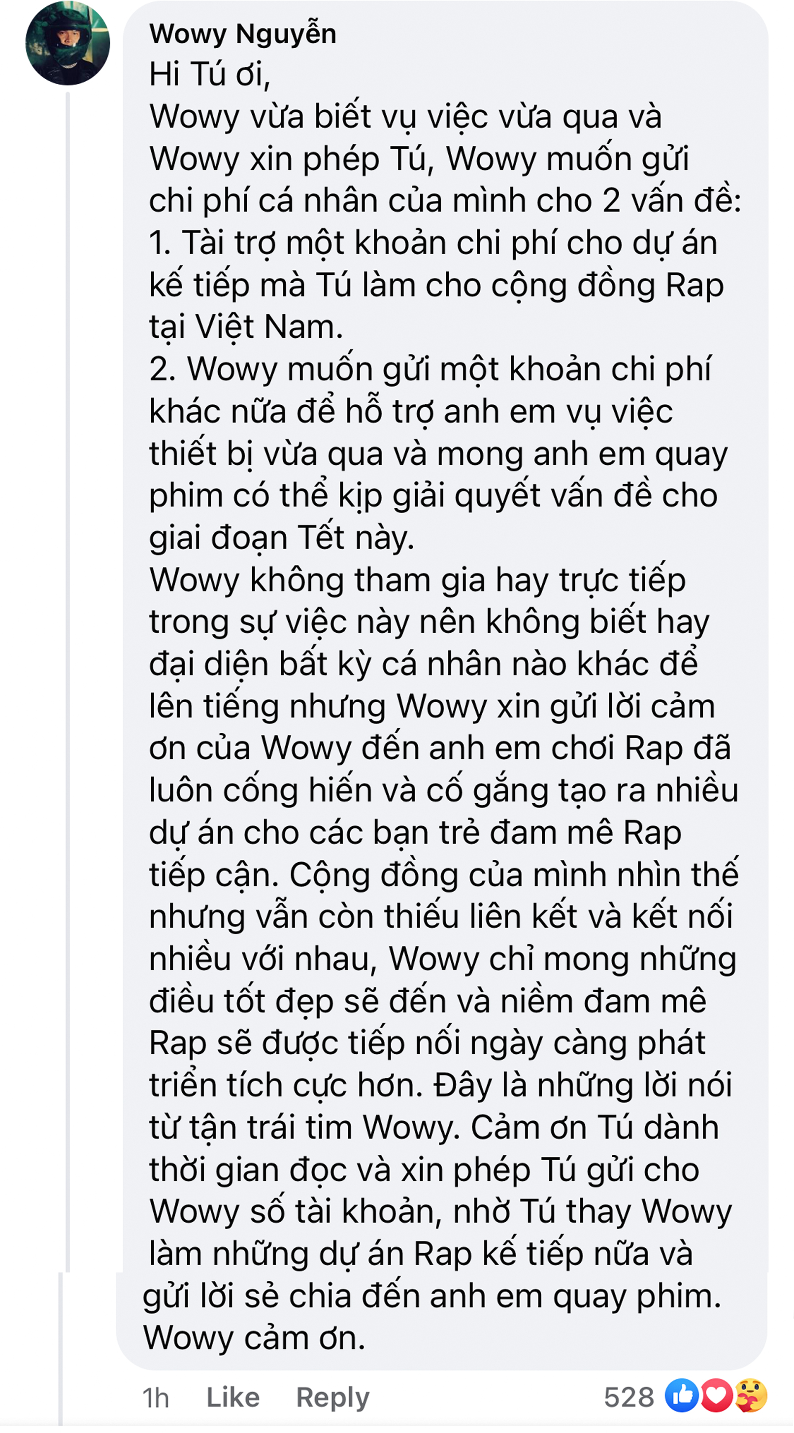 Wowy ra tay nghĩa hiệp bồi thường hộ học trò Binz trong vụ làm hỏng camera 100 triệu! - Ảnh 3.