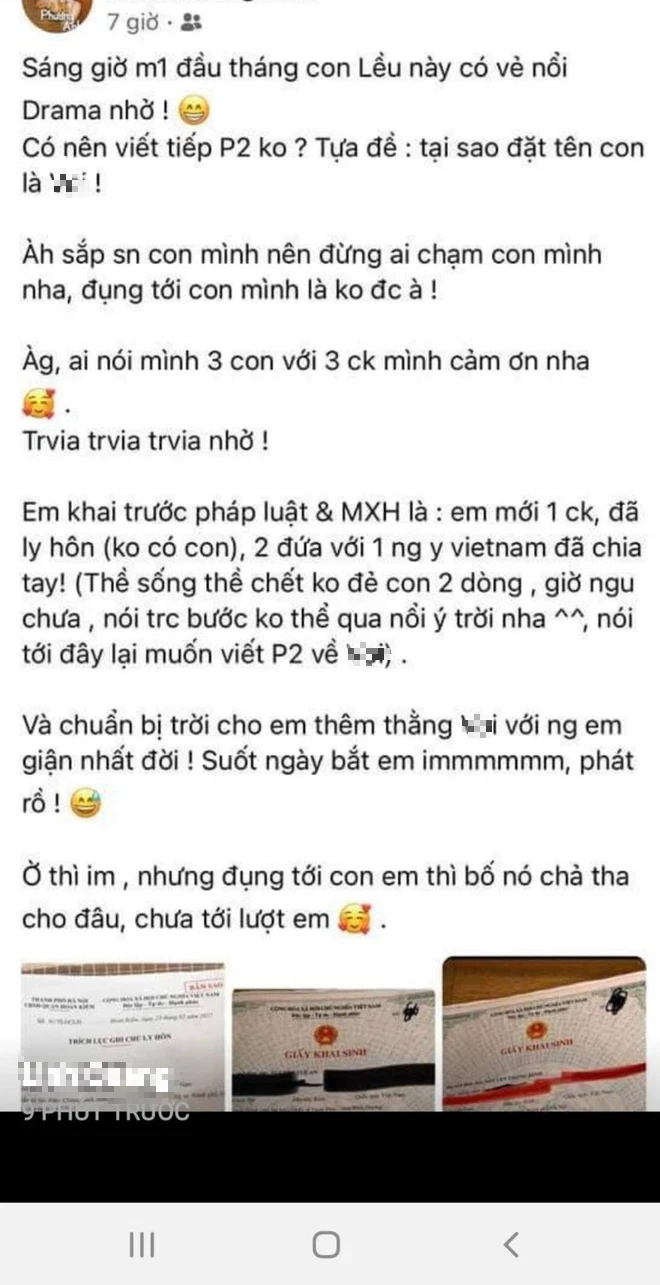 Lều Phương Anh tuyên bố không sinh con cho 3 người đàn ông khác nhau và gắt gỏng: Đụng tới con em thì bố nó chả tha cho đâu - Ảnh 2.