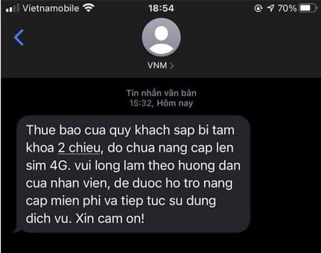 Phải làm gì khi vô tình trở thành nạn nhân của trò lừa đảo nâng cấp sim 4G đang nở rộ? - Ảnh 1.