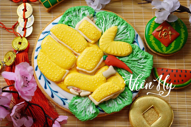 Cô phù thuỷ thổi hồn cho những chiếc bánh quy đường đẹp đến nao lòng, khiến bất cứ ai nhìn thấy cũng không nỡ ăn - Ảnh 11.