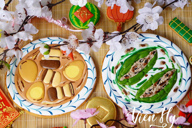 Cô phù thuỷ thổi hồn cho những chiếc bánh quy đường đẹp đến nao lòng, khiến bất cứ ai nhìn thấy cũng không nỡ ăn - Ảnh 10.