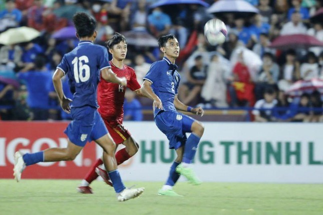 U17 Th&aacute;i Lan gi&agrave;nh v&eacute; vớt dự U17 ch&acirc;u &Aacute; 2023 - Ảnh 1.