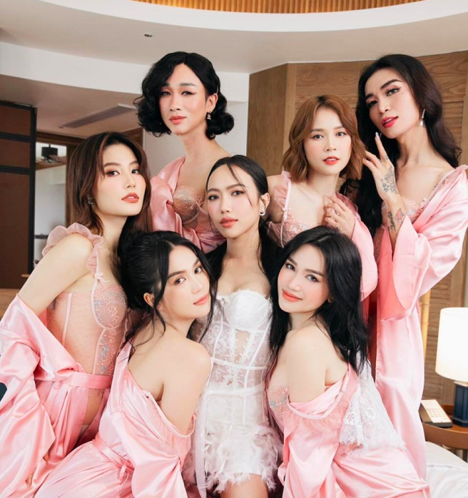 Ngọc Trinh, BB Trần l&agrave;m ph&ugrave; d&acirc;u trong đ&aacute;m cưới Diệu Nhi - Ảnh 2.