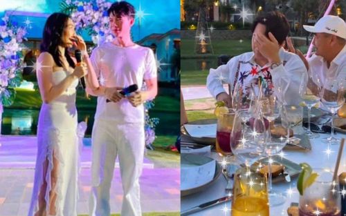 Trấn Th&agrave;nh l&ecirc;n tiếng chuyện kh&oacute;c ở tiệc th&acirc;n mật của Diệu Nhi, Anh T&uacute; - Ảnh 1.